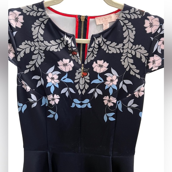 Ted Baker Floral and Butterfly Dress - Picture 3 of 4